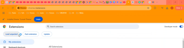 Sunshine Browser Extension Theme - Image 2